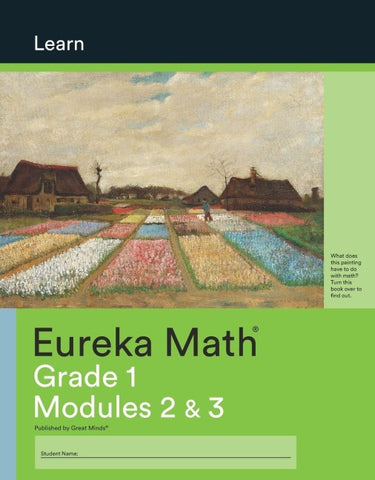 Eureka Math Grade 1 Learn Workbook #2 (Modules 2-3)