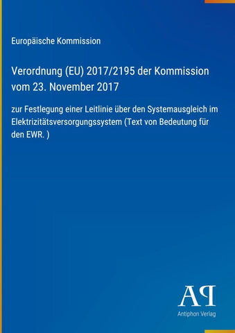 Verordnung (EU) 2017/2195 der Kommission vom 23. November 2017