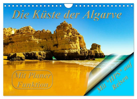 Die Küste der Algarve (Wandkalender 2027 DIN A4 quer), CALVENDO Monatskalender