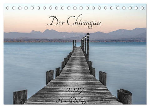 Der Chiemgau (Tischkalender 2027 DIN A5 quer), CALVENDO Monatskalender