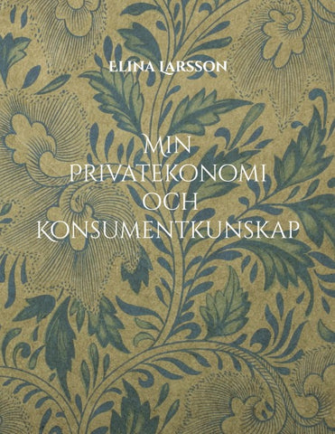 Min Privatekonomi och Konsumentkunskap