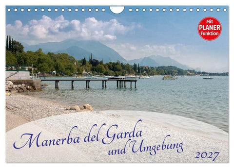 Gardasee - Manerba del Garda (Wandkalender 2027 DIN A4 quer), CALVENDO Monatskalender