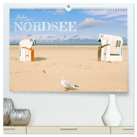 Mehr Nordsee (hochwertiger Premium Wandkalender 2026 DIN A2 quer), Kunstdruck in Hochglanz