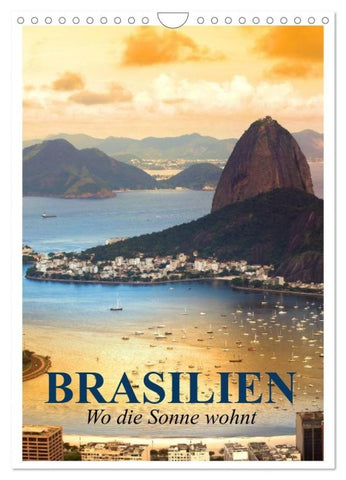 Brasilien. Wo die Sonne wohnt (Wandkalender 2027 DIN A4 hoch), CALVENDO Monatskalender