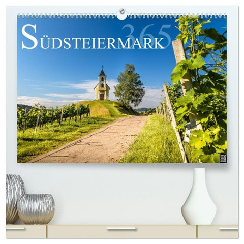 Südsteiermark365 (hochwertiger Premium Wandkalender 2027 DIN A2 quer), Kunstdruck in Hochglanz