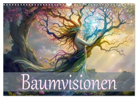 Baumvisionen (Wandkalender 2027 DIN A3 quer), CALVENDO Monatskalender