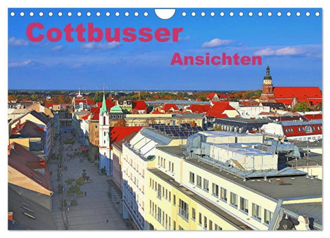 Cottbusser Ansichten (Wandkalender 2027 DIN A4 quer), CALVENDO Monatskalender