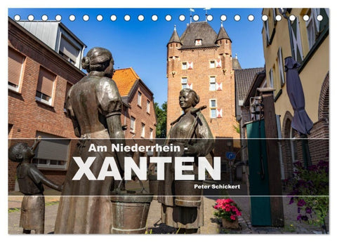 Am Niederrhein - Xanten (Tischkalender 2027 DIN A5 quer), CALVENDO Monatskalender