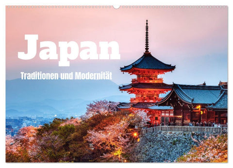 Japan - Traditionen und Modernität (Wandkalender 2026 DIN A2 quer), CALVENDO Monatskalender