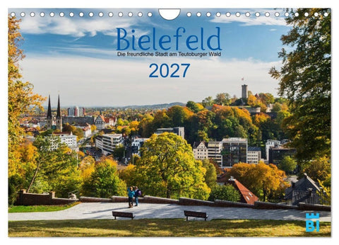 Bielefeld - Die freundliche Stadt am Teutoburger Wald (Wandkalender 2027 DIN A4 quer), CALVENDO Monatskalender