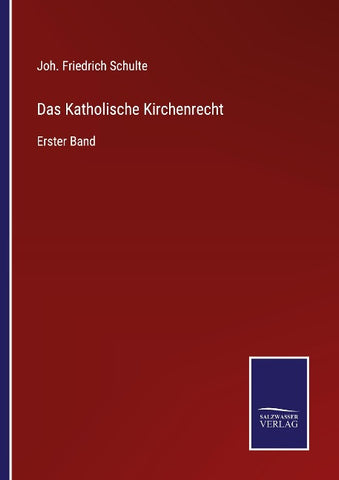 Das Katholische Kirchenrecht