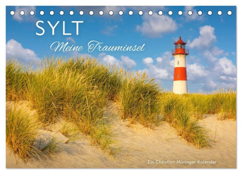 Sylt - Meine Trauminsel (Tischkalender 2027 DIN A5 quer), CALVENDO Monatskalender