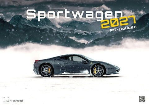 Sportwagen - PS-Boliden - 2027 - Kalender DIN A2