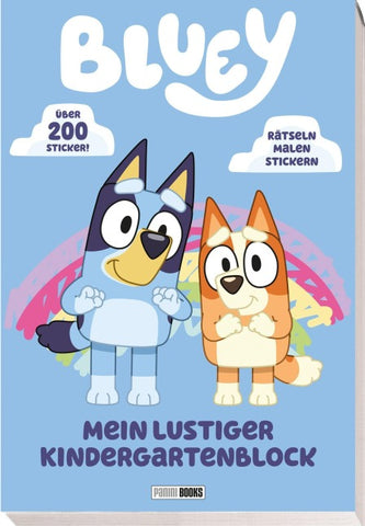 Bluey: Mein lustiger Kindergartenblock