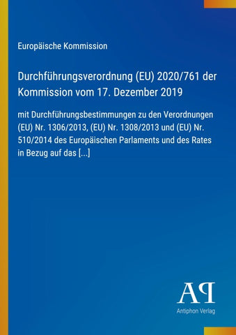 Durchführungsverordnung (EU) 2020/761 der Kommission vom 17. Dezember 2019