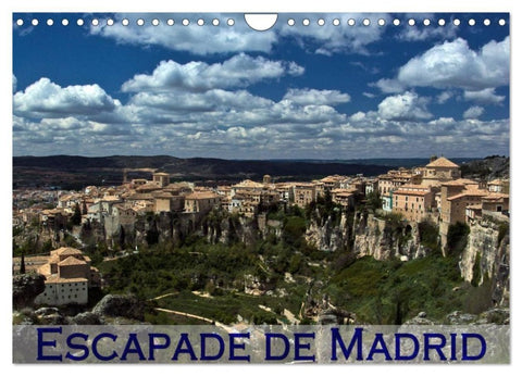 Escapade de Madrid (Calendrier mural 2027 DIN A4 vertical), CALVENDO calendrier mensuel