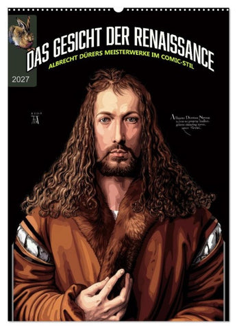 Das Gesicht der Renaissance (Wandkalender 2027 DIN A2 hoch), CALVENDO Monatskalender