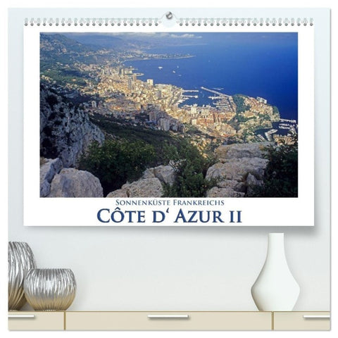 Cote d' Azur II - Sonnenküste Frankreichs (hochwertiger Premium Wandkalender 2027 DIN A2 quer), Kunstdruck in Hochglanz