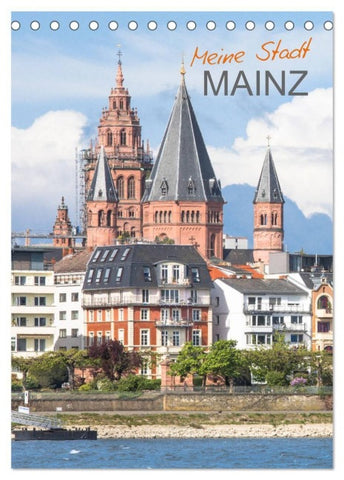 Meine Stadt Mainz (Tischkalender 2027 DIN A5 hoch), CALVENDO Monatskalender