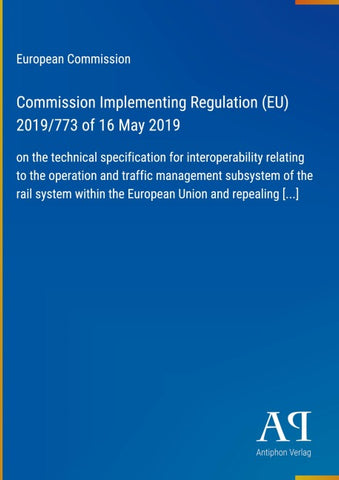 Commission Implementing Regulation (EU) 2019/773 of 16 May 2019