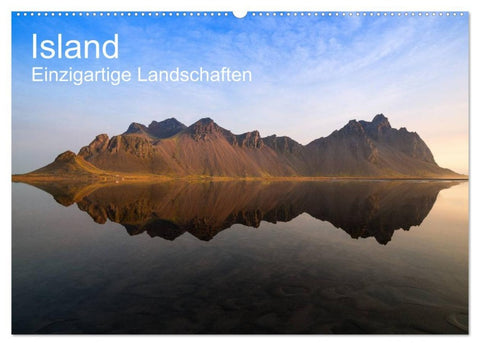 Island - einzigartige Landschaften (Wandkalender 2026 DIN A2 quer), CALVENDO Monatskalender
