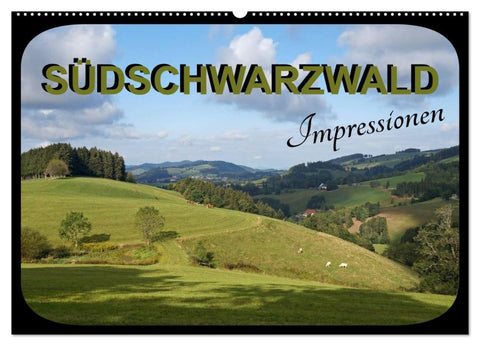 Südschwarzwald - Impressionen (Wandkalender 2026 DIN A2 quer), CALVENDO Monatskalender