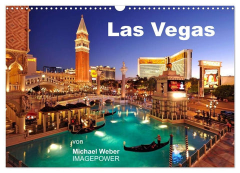 Las Vegas (Wandkalender 2027 DIN A3 quer), CALVENDO Monatskalender