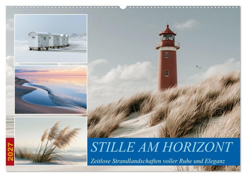 Stille am Horizont (Wandkalender 2027 DIN A2 quer), CALVENDO Monatskalender