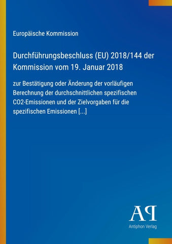 Durchführungsbeschluss (EU) 2018/144 der Kommission vom 19. Januar 2018