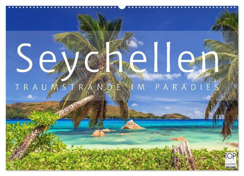 Seychellen Traumstrände im Paradies (Wandkalender 2026 DIN A2 quer), CALVENDO Monatskalender