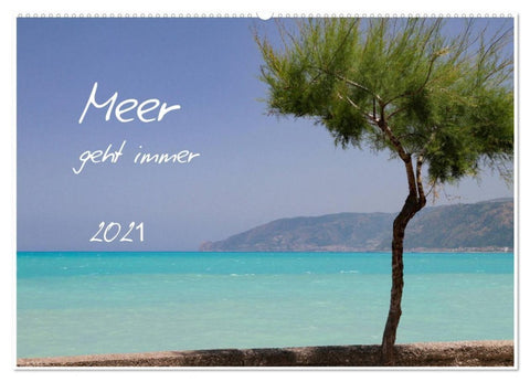 Meer geht immer (Wandkalender 2027 DIN A2 quer), CALVENDO Monatskalender