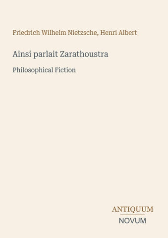 Ainsi parlait Zarathoustra