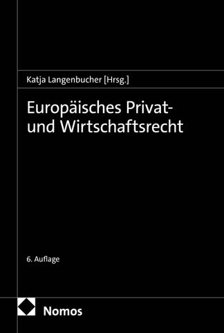 Europäisches Privat- und Wirtschaftsrecht