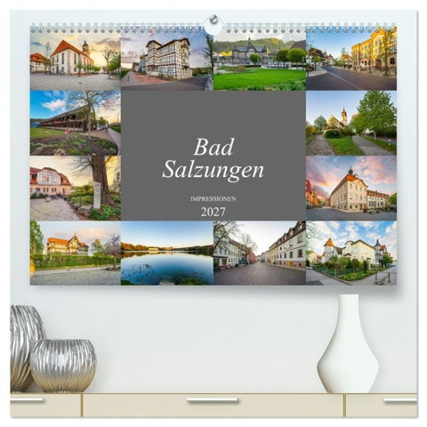 Bad Salzungen Impressionen (hochwertiger Premium Wandkalender 2027 DIN A2 quer), Kunstdruck in Hochglanz