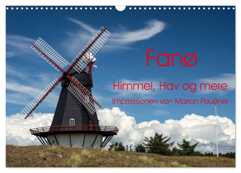 Fanø - Himmel, Hav og mere (Wandkalender 2027 DIN A3 quer), CALVENDO Monatskalender