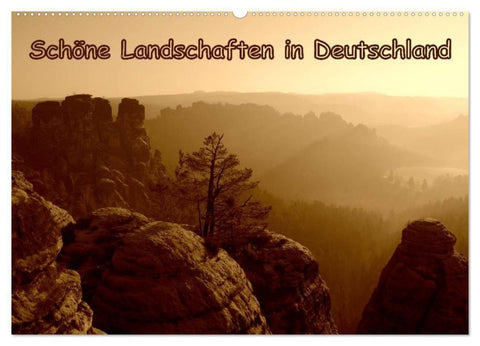 Schöne Landschaften in Deutschland (Wandkalender 2027 DIN A2 quer), CALVENDO Monatskalender