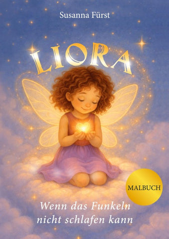 Liora - Wenn das Funkeln nicht schlafen kann - Malbuch