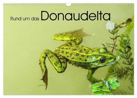 Rund um das Donaudelta (Wandkalender 2027 DIN A3 quer), CALVENDO Monatskalender