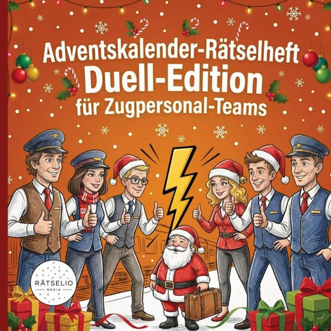 Adventskalender-Rätselheft