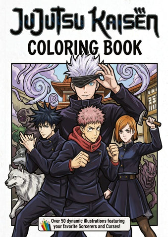 Jujutsu Kaisen Coloring Book