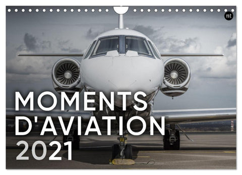 MOMENTS D´AVIATION 2026 (Calendrier mural 2026 DIN A4 vertical), CALVENDO calendrier mensuel