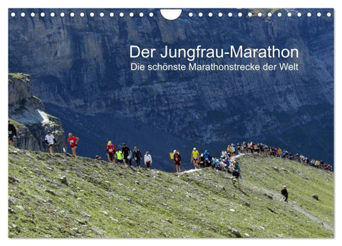 Der Jungfrau-Marathon (Wandkalender 2026 DIN A4 quer), CALVENDO Monatskalender