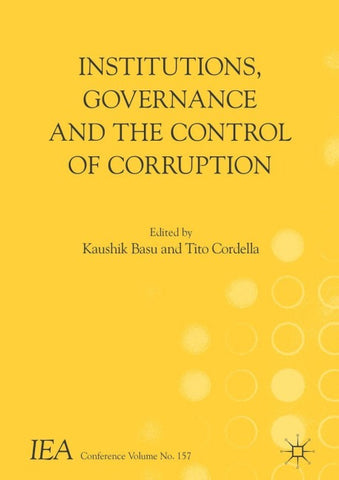 Institutions, Governance and the Control of Corruption
