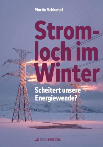 Stromloch im Winter