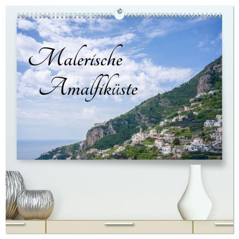 Malerische Amalfiküste (hochwertiger Premium Wandkalender 2027 DIN A2 quer), Kunstdruck in Hochglanz
