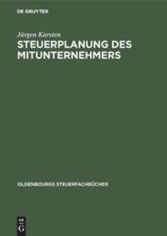 Steuerplanung des Mitunternehmers