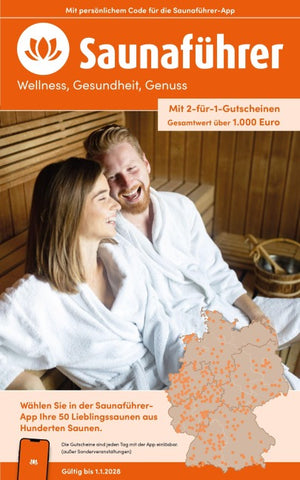 Saunaführer 2026/2027 - Wellness, Gesundheit, Genuss