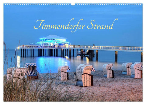 Timmendorfer Strand (Wandkalender 2026 DIN A2 quer), CALVENDO Monatskalender