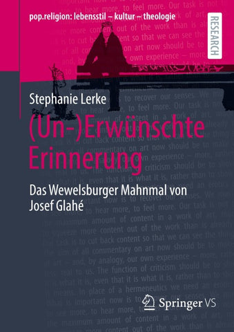 (Un-)Erwünschte Erinnerung