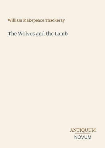 The Wolves and the Lamb